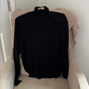 J. Crew Black Turtleneck Sweater